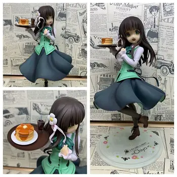 

28cm Japanese sexy anime figure Would you like some rabbits today Ujimatsu Chiya action figure collectible model toys for boys