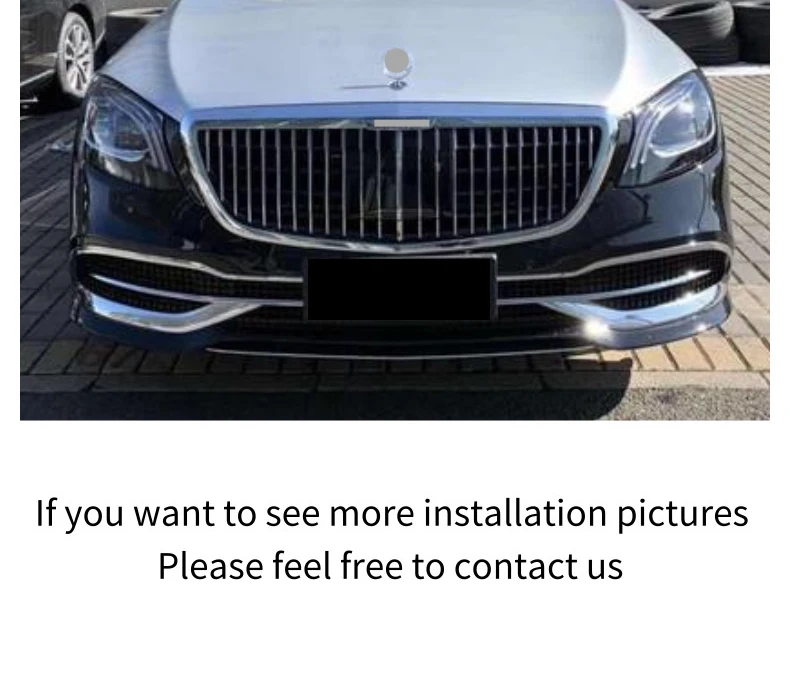 W222 передняя решетка бампера для S Class- S320 S400 S350 S500 S450 ABS передняя решетка