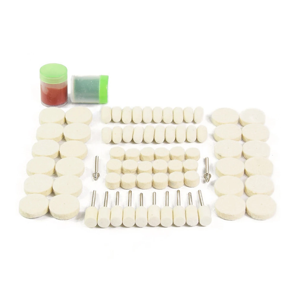 76pcs Polishing Electric Grinder Set Combination Wool Grinding Head Polishing Wheels