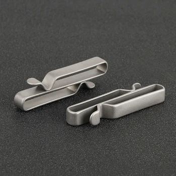 Waist Belt Buckle Titanium Buckles Outdoor Tool Keychain Waist Hang Key Ring