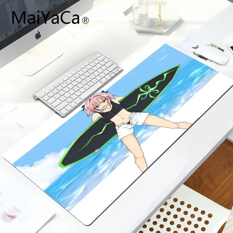 MaiYaCa дизайн astolfo аниме прочный резиновый коврик для мыши подставка для ноутбука игровой коврик для мыши - Цвет: LockEdge 30x80cm