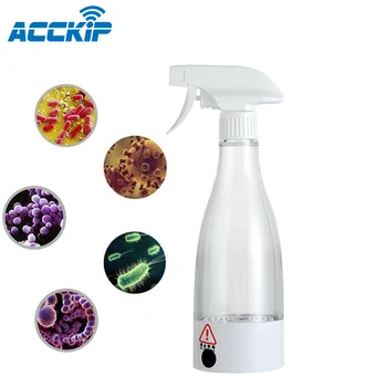 

350ml Disinfection Water Maker Electrolytic Generator Sodium Hypochlorite Disinfectant Liquid Making Machine Clean Air Sprayer