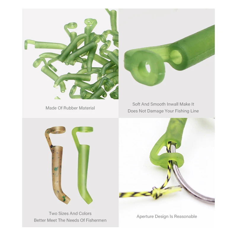 Carp Fishing Accessories Hook Sleeves 20PCS
