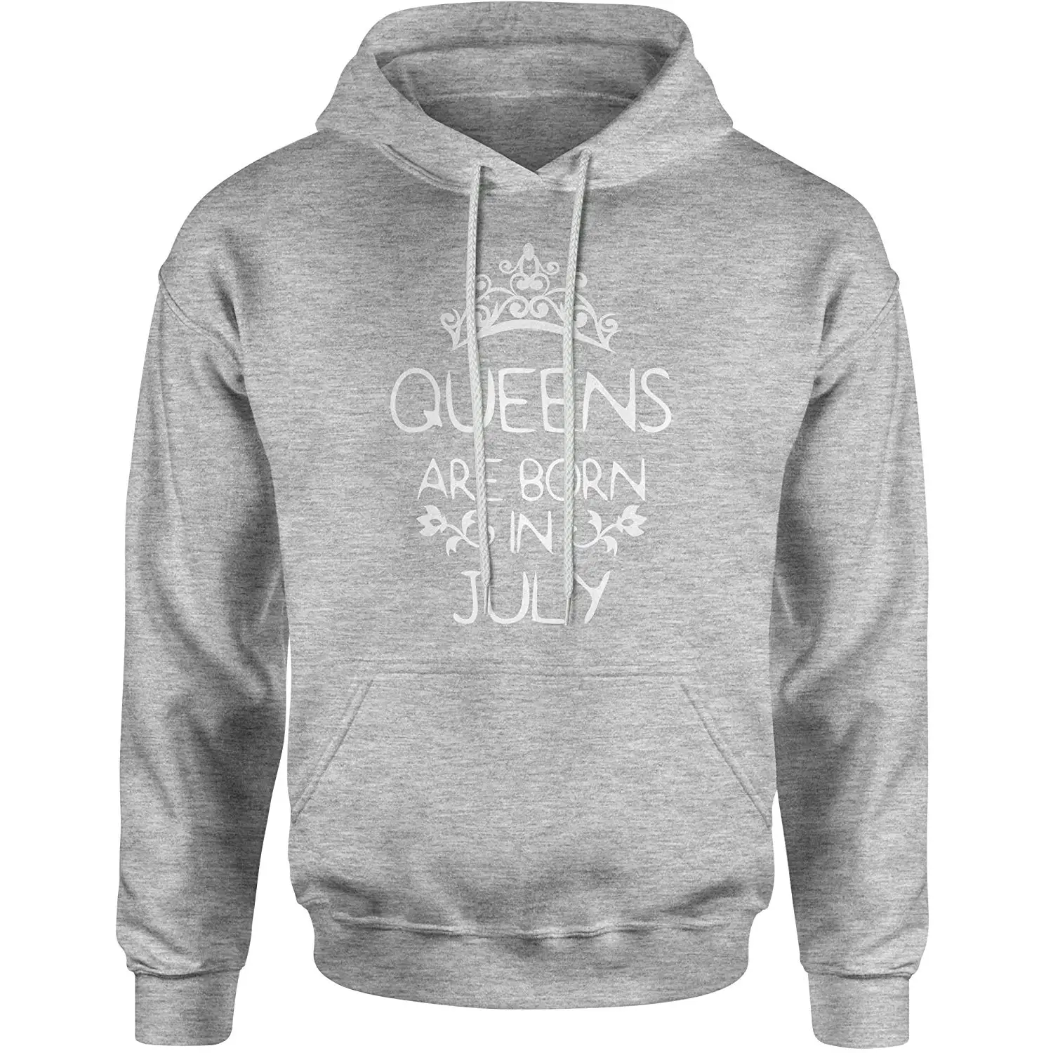 TSDFCQueens рождены в июля унисекс Толстовка для взрослых |
