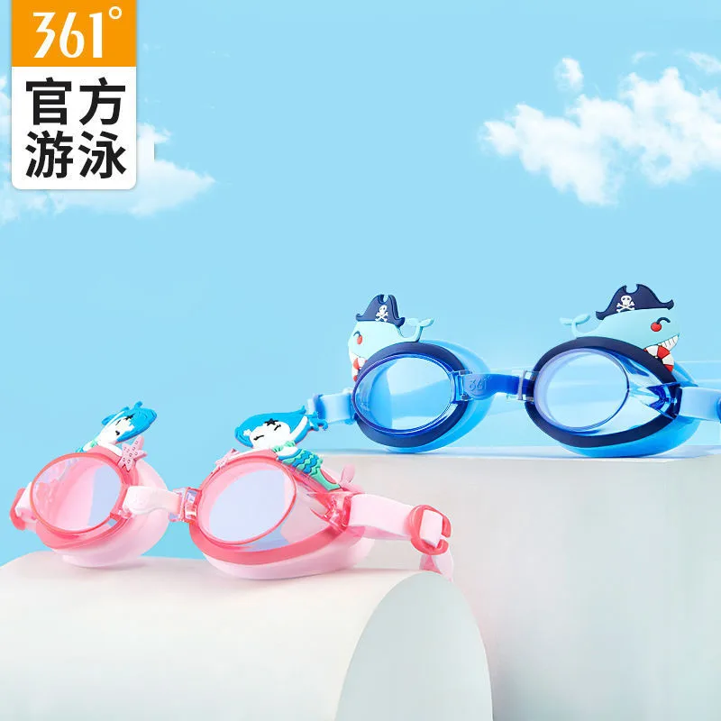 361 Mirrored Goggles For Swimming Professional Pool Diving Glasses UV Protection Beach Goggle For Kids Waterproof Swim Eyewear