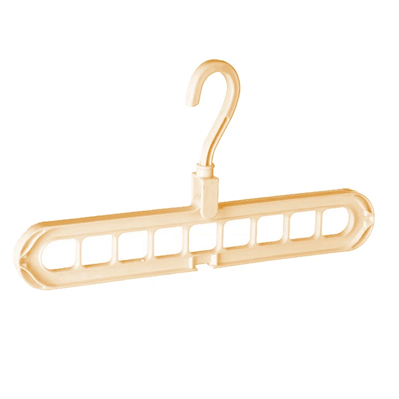 Hangers Multifunction Support Clothes Drying Rack Creative Clothes Hanger Plastic Scarf Hangers Home Storage Racks JJJRY66