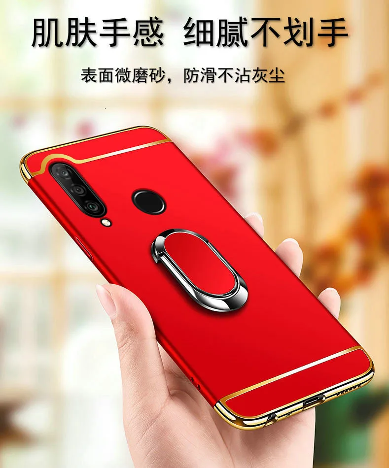 360 градусов полный чехол для huawei Y9 Prime P Smart Z Honor 8X V20 mate 30 20 P30 Pro P20 Lite чехол s магнитный автомобильный держатель