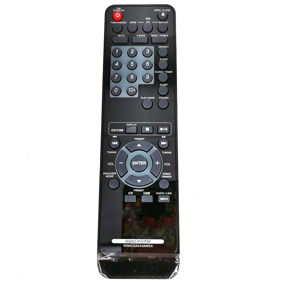 Новый оригинальный RRMCGA250AWSA для SHARP аудио система дистанционного Управление XL-HF202P