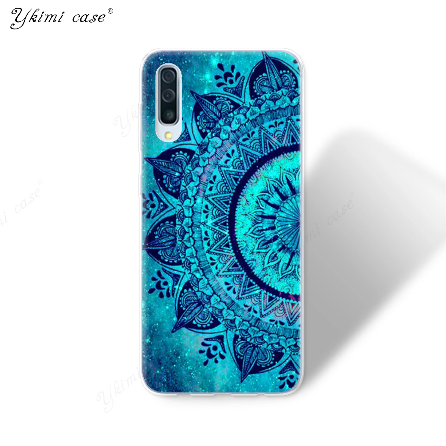 Чехол для телефона samsung Galaxy A10 A20 A30 A40 A50 A70, чехол с цветными мандалами и цветами, мягкий силиконовый чехол из ТПУ - Цвет: C335