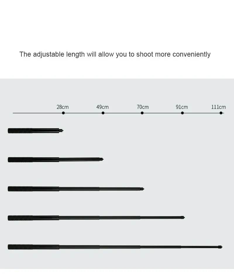 Insta360 1,1 м палка для селфи расширительный комплект с зажимом для телефона для Insta360 ONE X& EVO аксессуары для экшн-камеры