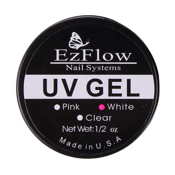 

1Pcs Pink / White / Clear UV Gel crystal gel