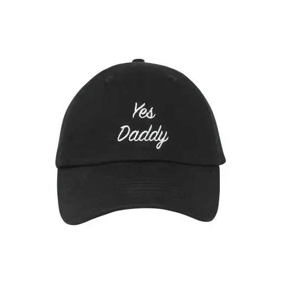 Yes Daddy Кепка с принтом папа Кепка папа шляпа, шапки с принтом, печать