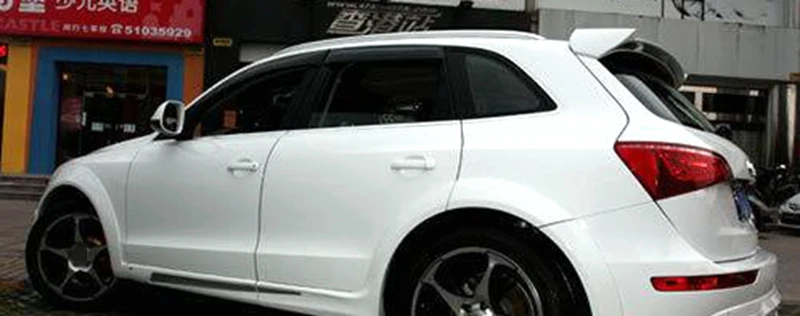 Подходит для Audi Q5 2013 FRP материал украшение в виде хвостового крыла задний спойлер багажника для Audi Q5