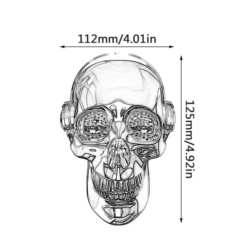 Electroplating Taro Speaker Wireless Outdoor Portable Gift With Light Lucky Skeleton Speaker