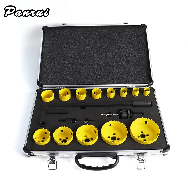 Бесплатная доставка набор биметаллических отверстий для древесины 19-76 мм M42