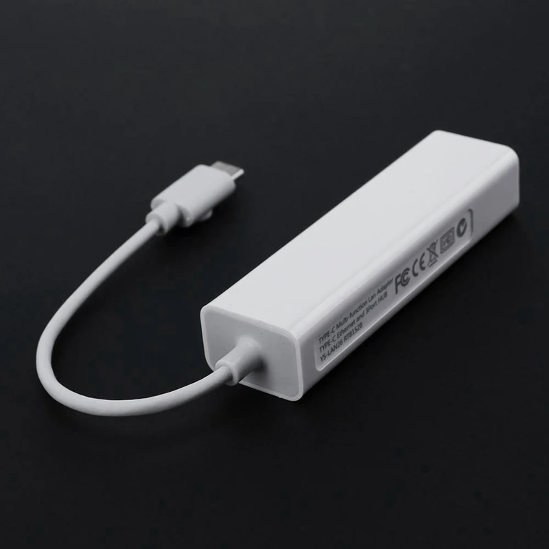 JABS USB C 3 1 Type к RJ45 Ethernet Lan адаптер концентратор кабель для ПК| |