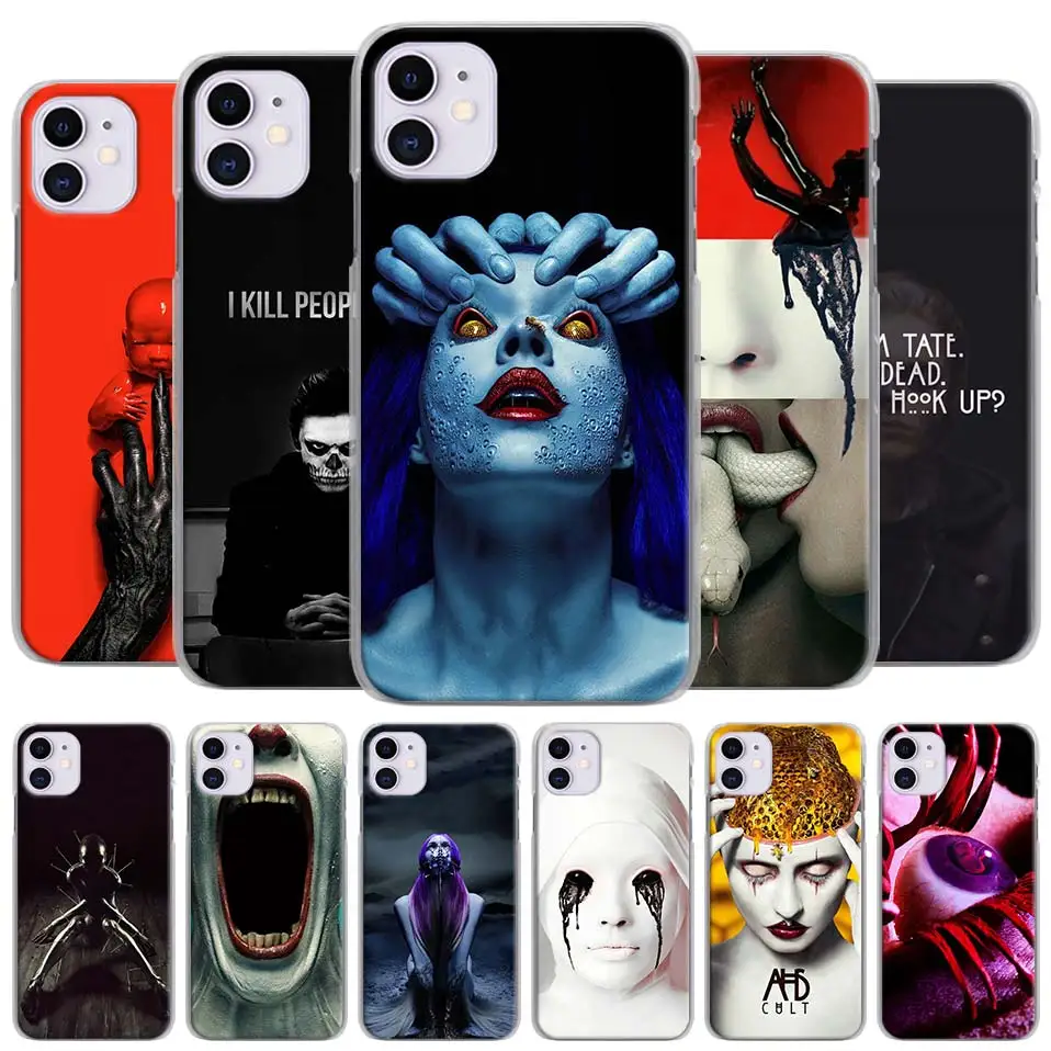 American Horror Story телефонные чехлы для Apple iPhone 11 Pro Max X XR XS MAX чехол для iPhone 6 6s 7 8 Plus 5 5S SE чехол