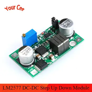 

DC-DC Step Up Down Module Boost and Buck Voltage Converter Power 5-25V to 0.5V-25V 3A 30W 3.3V 5V 12V 18V 24V LM2596 LM2577