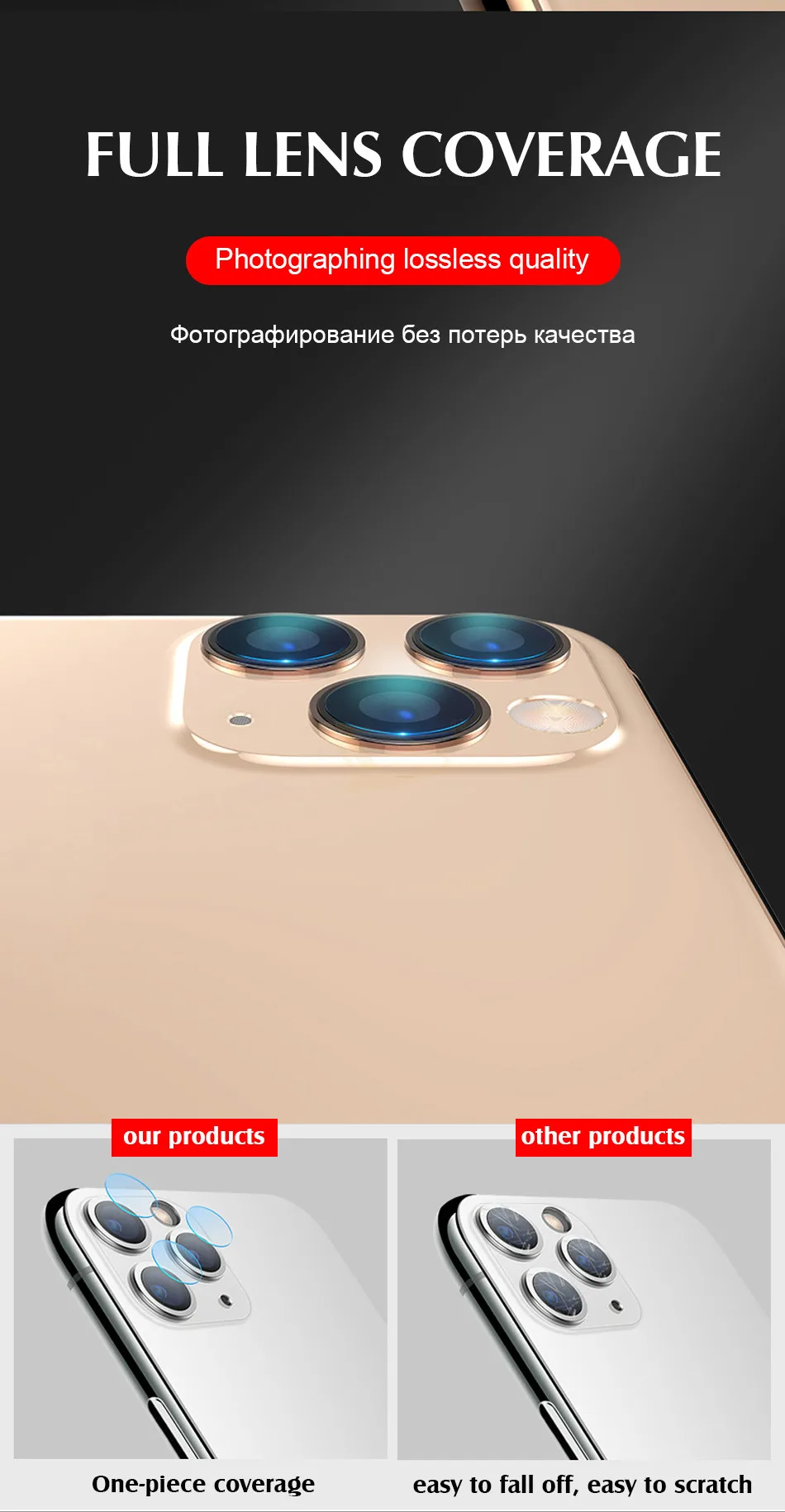 2-6 шт. Защитное стекло для камеры для iphone 11 Pro Max X XR XS закаленное стекло для iphone 6 6s 7 8 PLus 11 HD защитная пленка для объектива