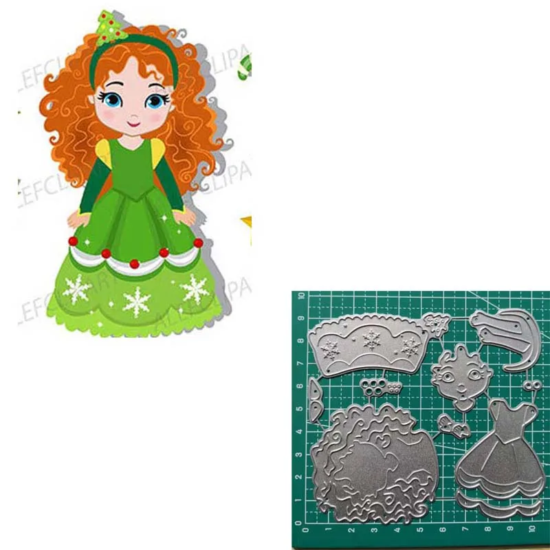 Пресс формы для девушек металлические штампы принцесса штамп Скрапбукинг альбом