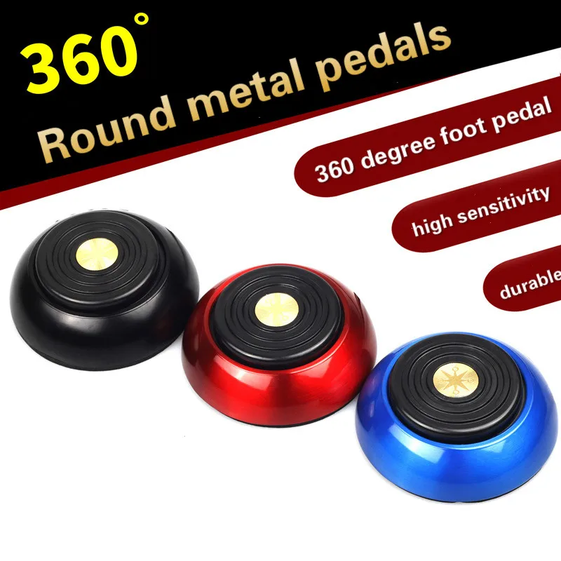 

Tattoo equipment 360 metal round tattoo foot switch professional tattoo machine full range of foot