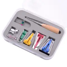

Multifunction Sewing Bias Tape Maker Set DIY Patchwork Quilting Tool Household Machine Binding Sewing Supplies Accessories
