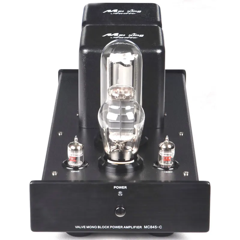 MC845-C чистый класс A Однорядный усилитель высокой точности hifi ламповый усилитель, выходная мощность 20 Вт, искажение ≤ 1%, коэффициент шума 89 дБ
