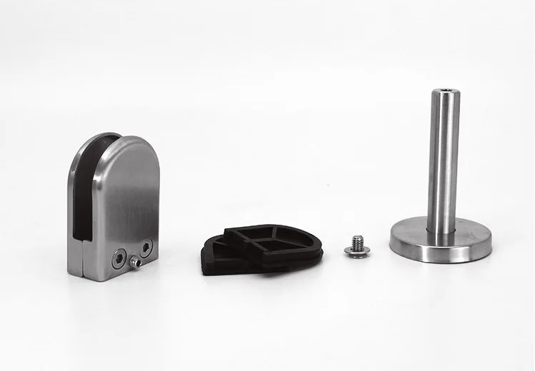 Morsetti Vetro Acciaio Inox - 6 Pezzi, Regolabili Per Vetri 6-8mm, Per Ringhiere E Scale - Foto 8