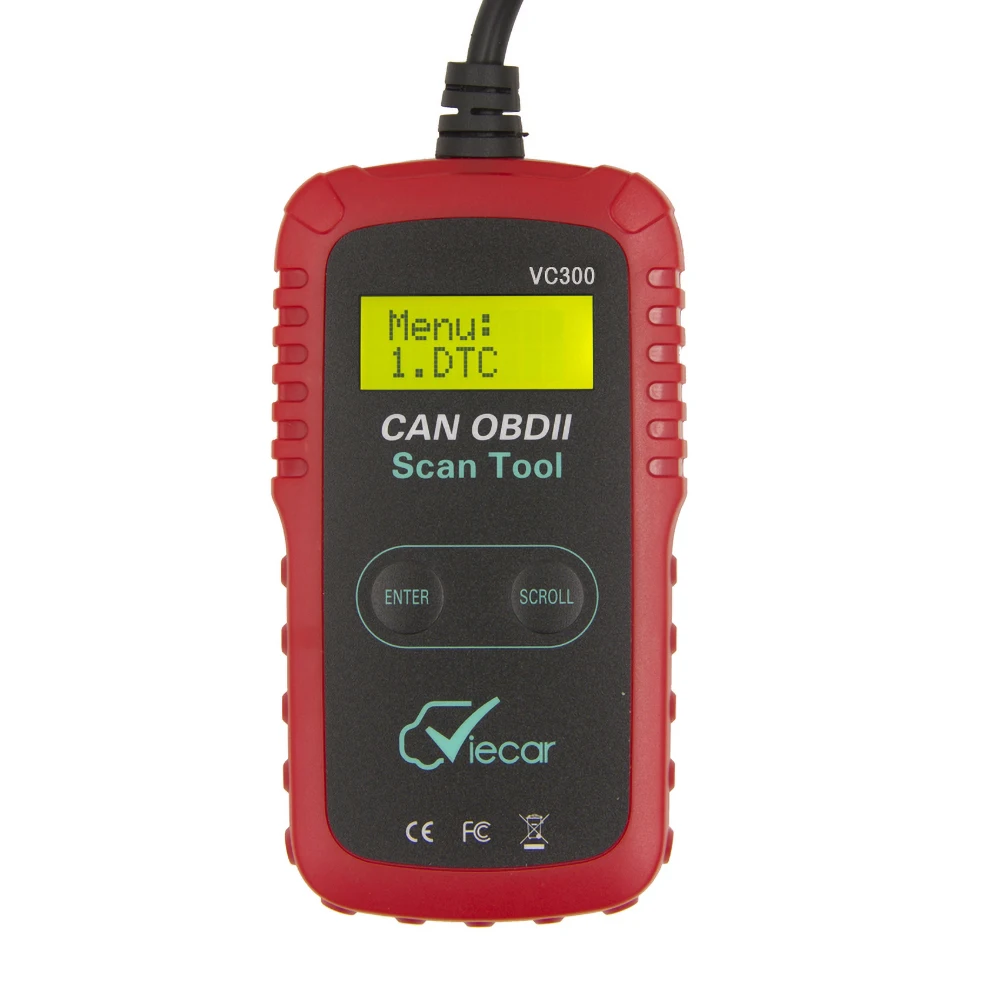 Поддержка EOBD/OBDII SAE J1850 VIECAR VC309 автоматический диагностический инструмент Автомобильный сканер более чем обычный elm327 eobd obd 2