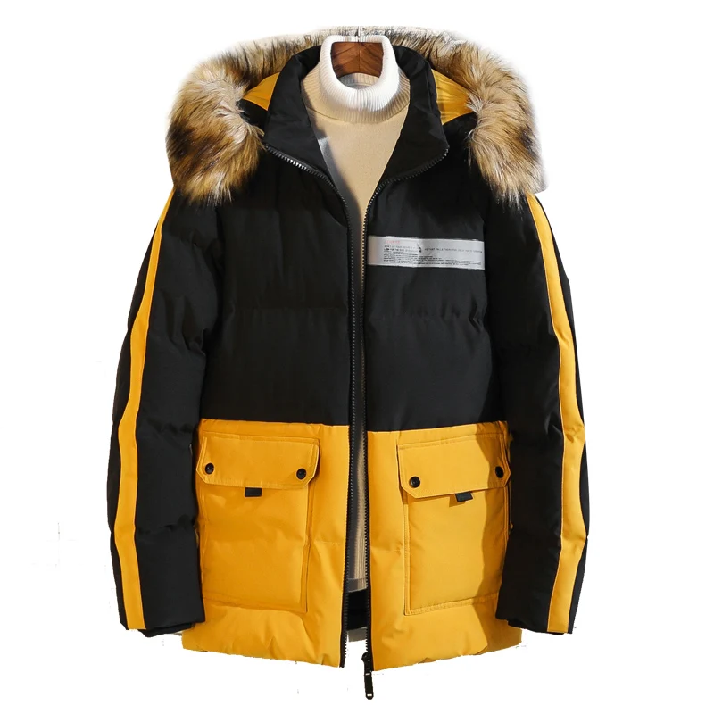 10XL 8XL мужские зимние новые винтажные повседневные парки с меховым воротником и капюшоном, мужские стильные уличные толстые теплые куртки на молнии