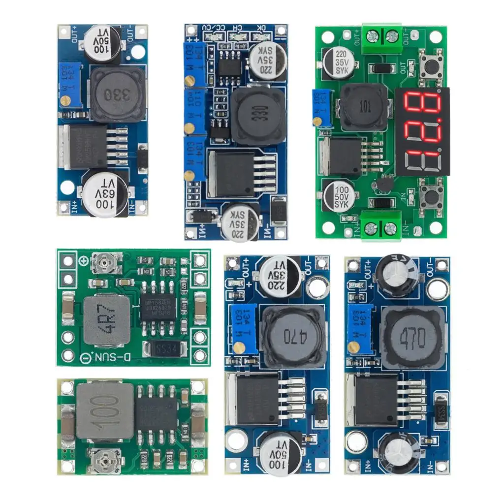 Регулируемый DC-DC LM2596 LM2596S устройство 3A вход 4 В-35 В выход 1 23 в-30 в модуль