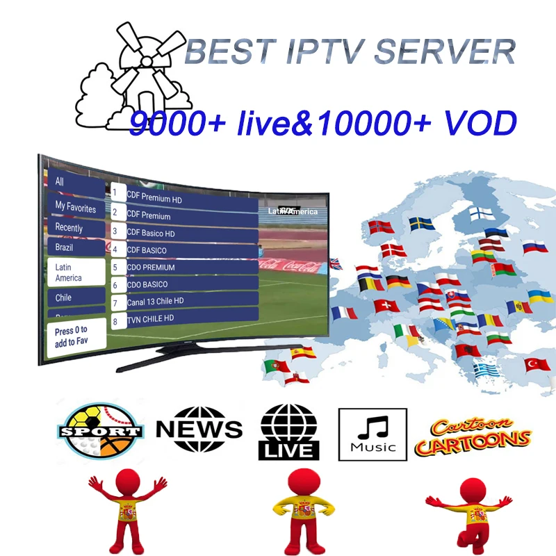 Лучший в мире стабильный IP tv для взрослых m3u подписка 1 год для Португалия Испания Франция Италия США голландский Ip tv для взрослых Android tv box 12 Пн