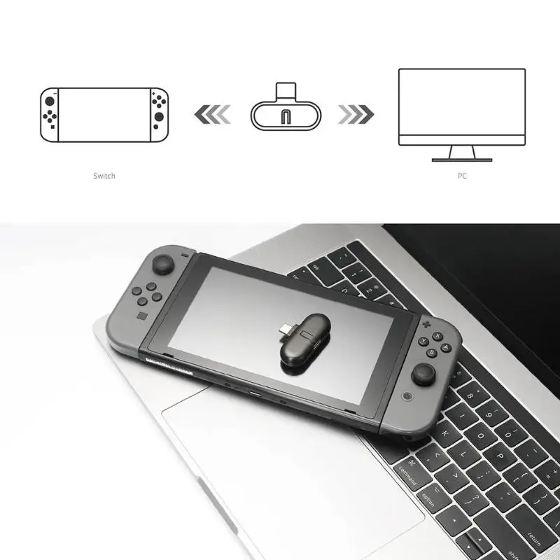 Мини аудио передатчик Bluetooth беспроводной приемопередатчик наушников для Ns SWITCH Совместимость Поддержка PS4/переключатель/ПК