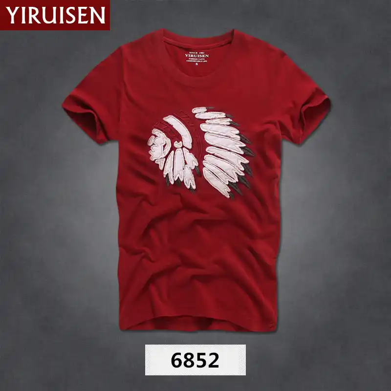 red indian t shirt