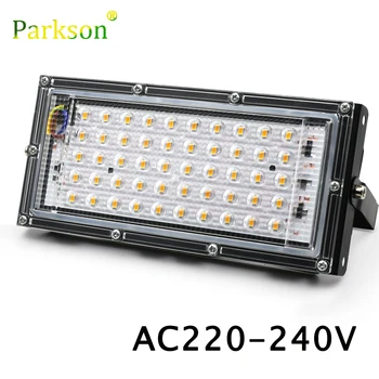 

Led Floodlight 50W 100W Ac 220V 230V 240V Outdoor Lighting Reflector Led Flood Light Spotlight Waterproof Projector Streetlight