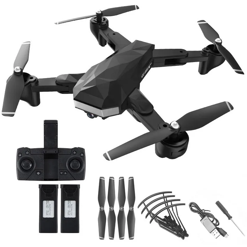 Складной Радиоуправляемый Дрон с 4K HD камерой 5G wifi FPV RC Профессиональный вертолет с дистанционным управлением
