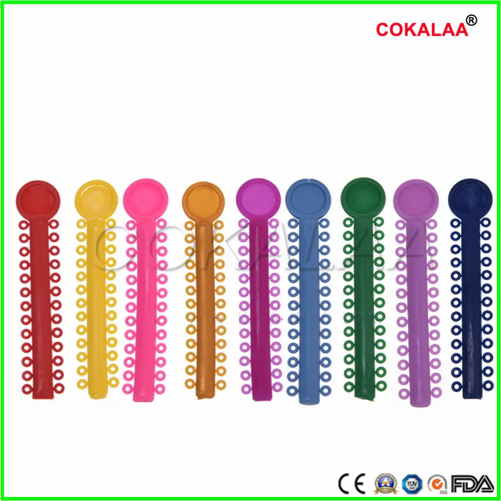 40Pcs Dental Oral Ligature Orthodontics Ties Elastic Rubber Tooth ands Dentist Tools Braces Teeth Adult dental materials |