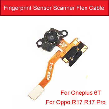 

Fingerprint Sensor Scanner Flex Cable For Oppo R17 R17 Pro Retunn Sensor For Oneplus 6T A6010 A6013 Flex Ribbon Replacement