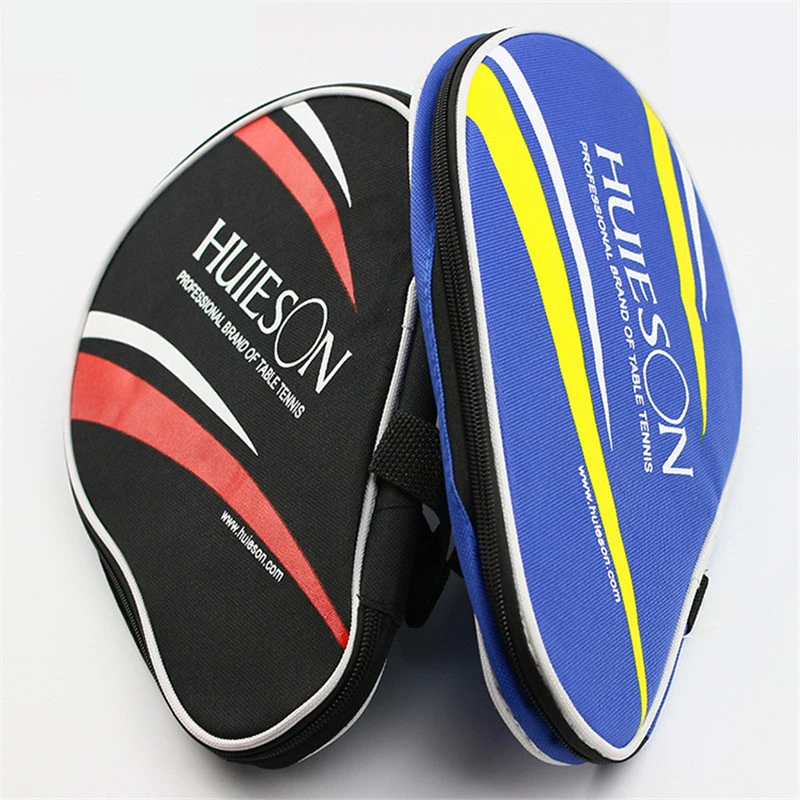 Huieson Super Size Gourd Shape Table Tennis Racket Container Bag for 2 Rackets and 3 Balls Big Capacity Table Tennis Case (5)
