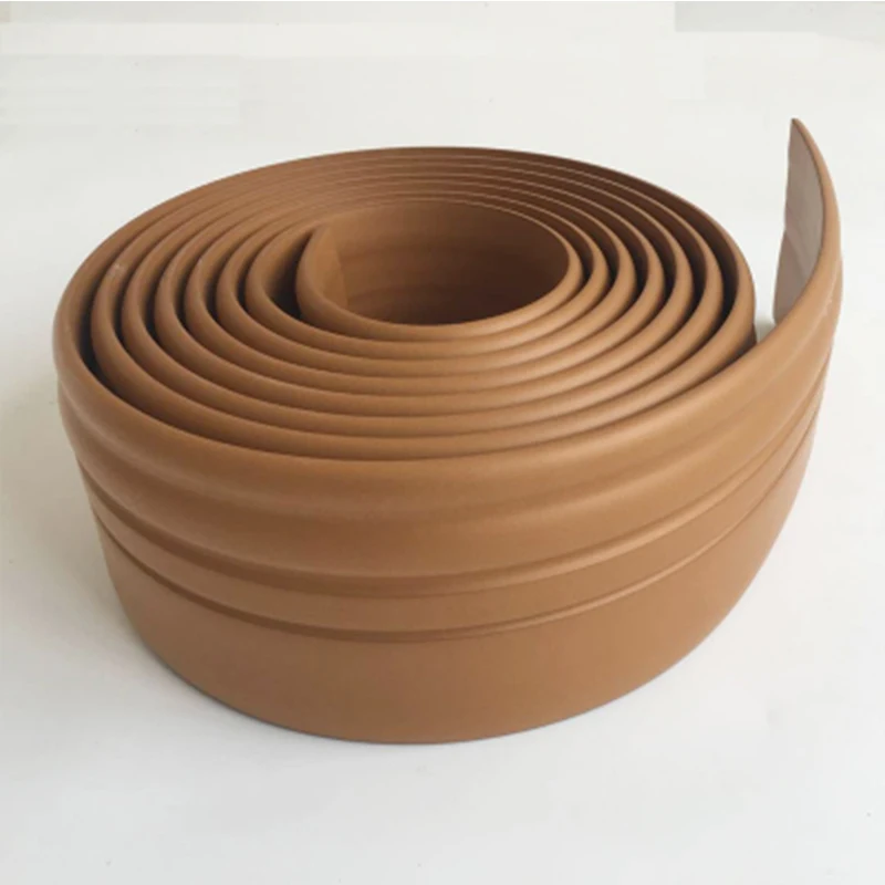 200cmx10cm Самоклеящаяся плинтус мягкая линия плинтуса угловая линия талии спальня гостиная плинтус утолщение Плинтус стикер на стену - Цвет: 200cmx10cm
