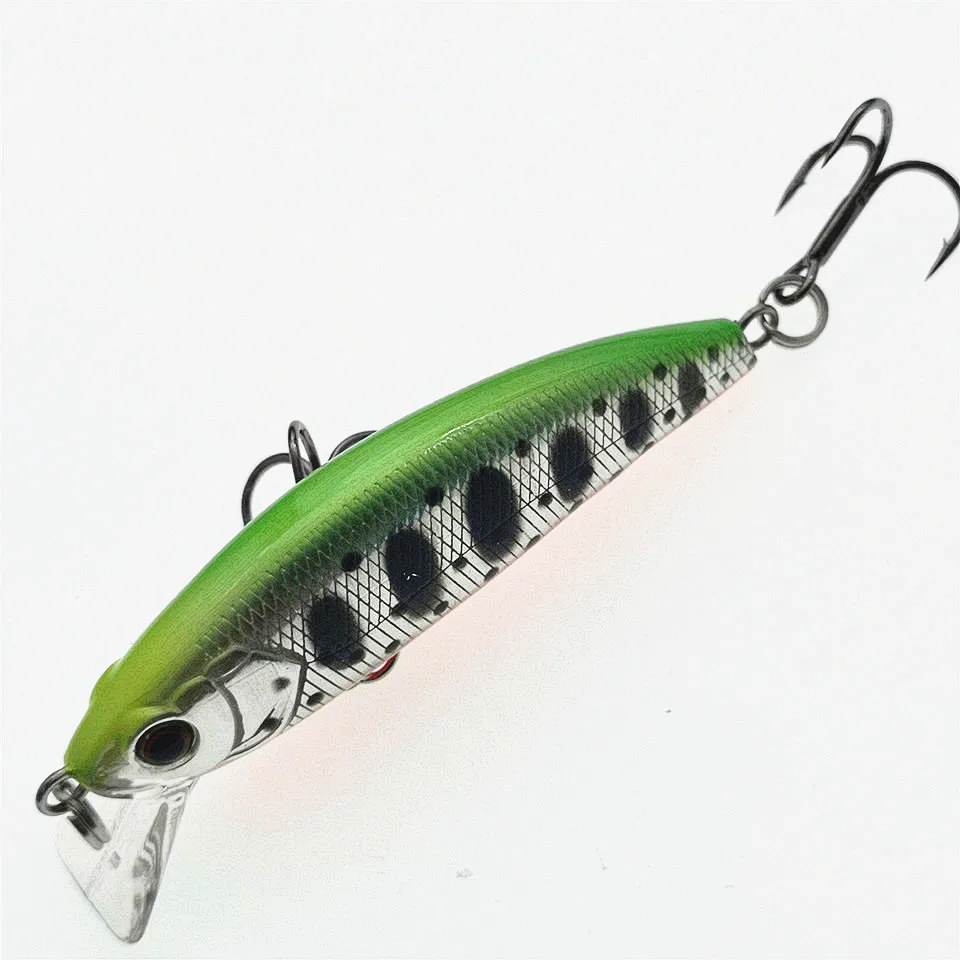 

50mm 5g Sinking Minnow Hard bait Fishing Lures Mini Minnow Treble hook Artificial bait
