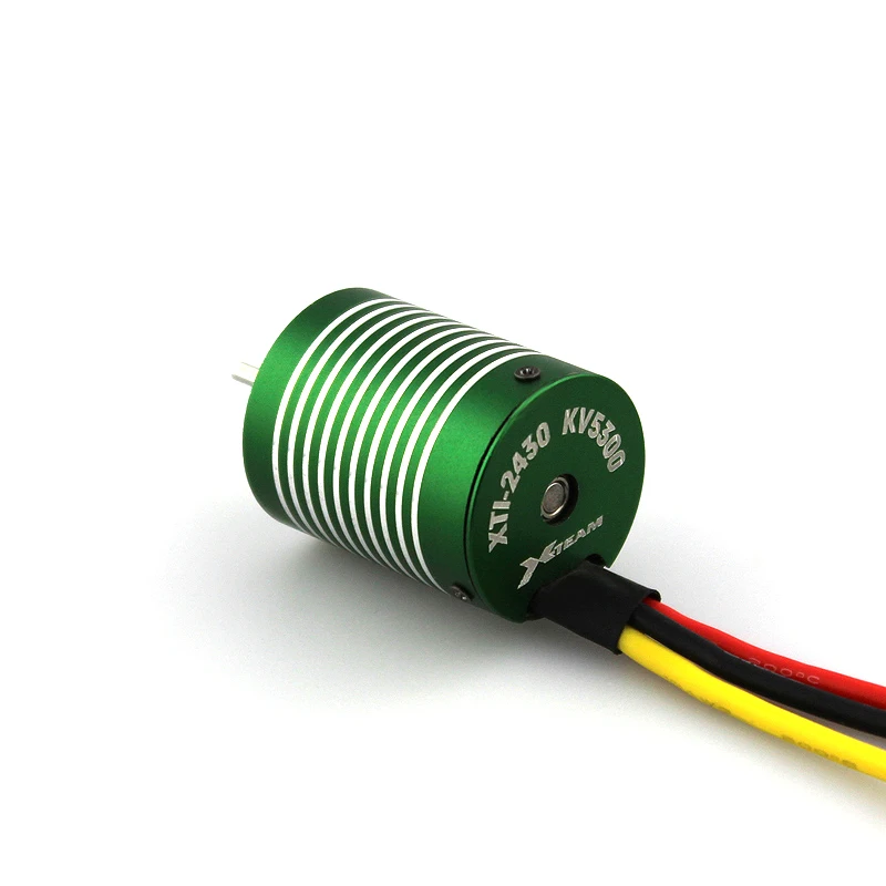 X TEAM бесщеточный 2430 5300KV 4 Бессенсорный двигатель для RC автомобиль for1:18 мм