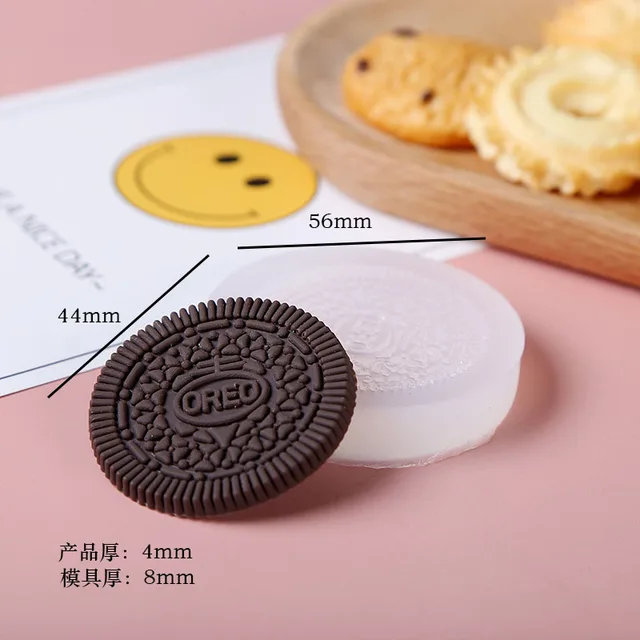 Cookie Silicone Mold Cake Decoration DIY Donut Circle Resin Mould Chocolate Biscuit Cake Decorating Tools Pastry Candle Molds 012
