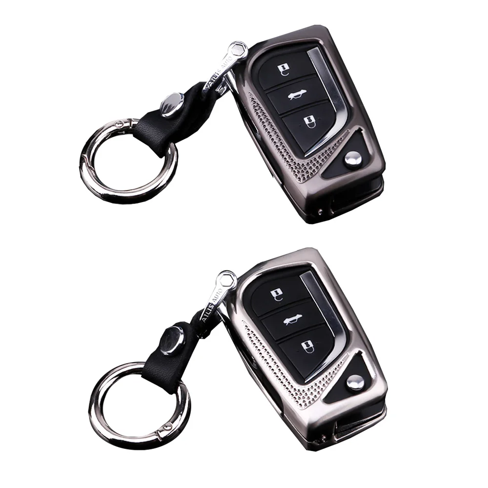 Чехол для ключей Toyota Avensis Corolla Prius Camry Vitz RAV4, чехол для пульта дистанционного управления, чехол для автомобильного мешка, чехол для брелока, Смарт-оболочка, автомобильная щетка