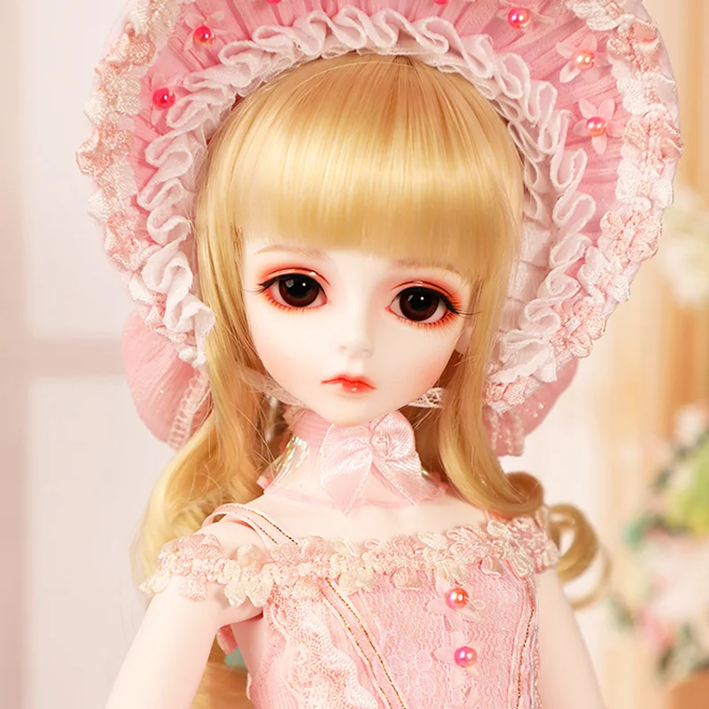 

1/4 BJD Doll BJD/SD Fashion Doll With Glass Eyes For Baby Girl Birthday Christmas Gift Present