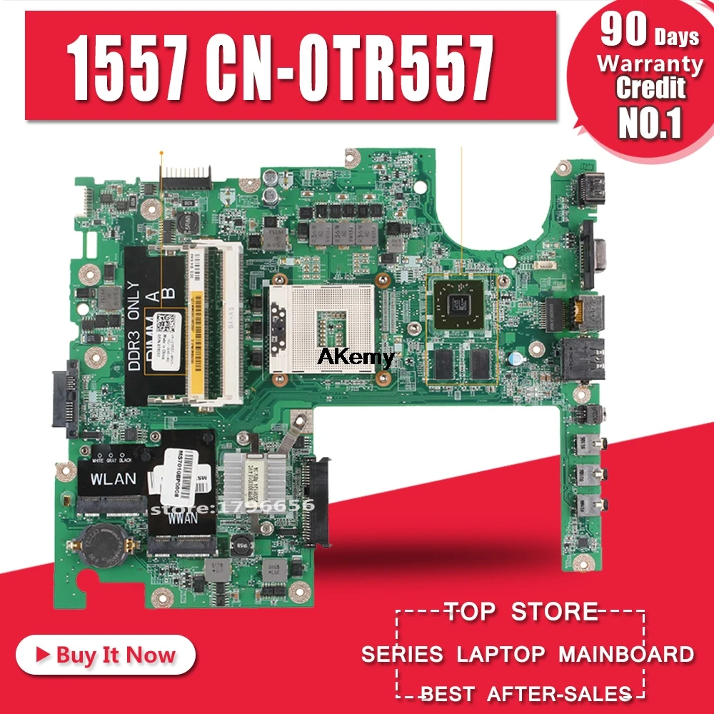 Для For DELL 1557 материнская плата с HD4570 DA0FM9MB8D1 CN 0TR557 TR557|Материнские платы| |