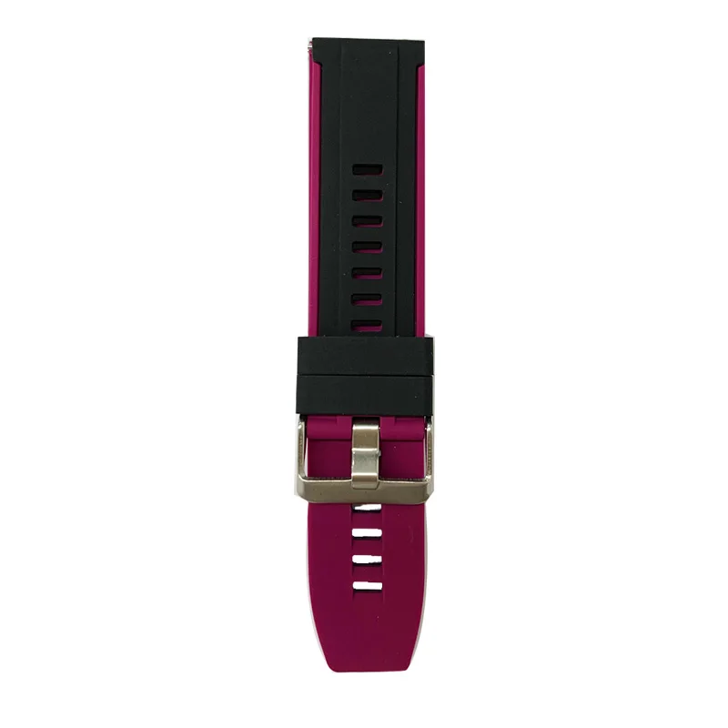 LEMDIOE умные аксессуары для SN80 Смарт-часы ремешок спортивный водонепроницаемый сменный силиконовый цветной браслет SN80 умные часы - Цвет: purple