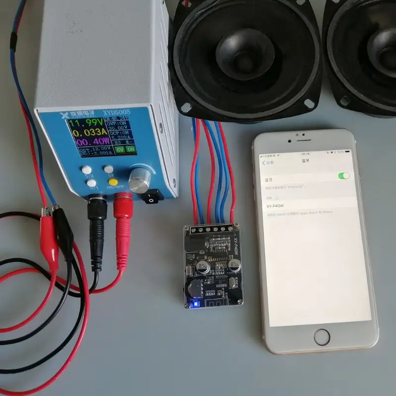 XY-P40W Bluetooth цифровой усилитель доска Bluetooth приемник аудио стерео Беспроводной с пультом дистанционного управления Управление 30 W/40 W/12/24 V автомобильные аксессуары