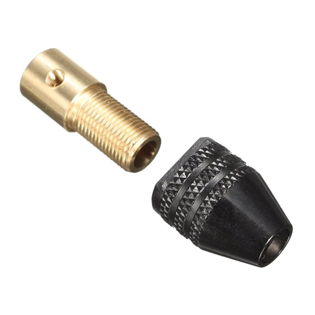 Create Idea Pack of 10 0.5mm-3.2mm Brass Drill Chuck Collet Bits 4.3mm Shank For Rotary Tool Assorted