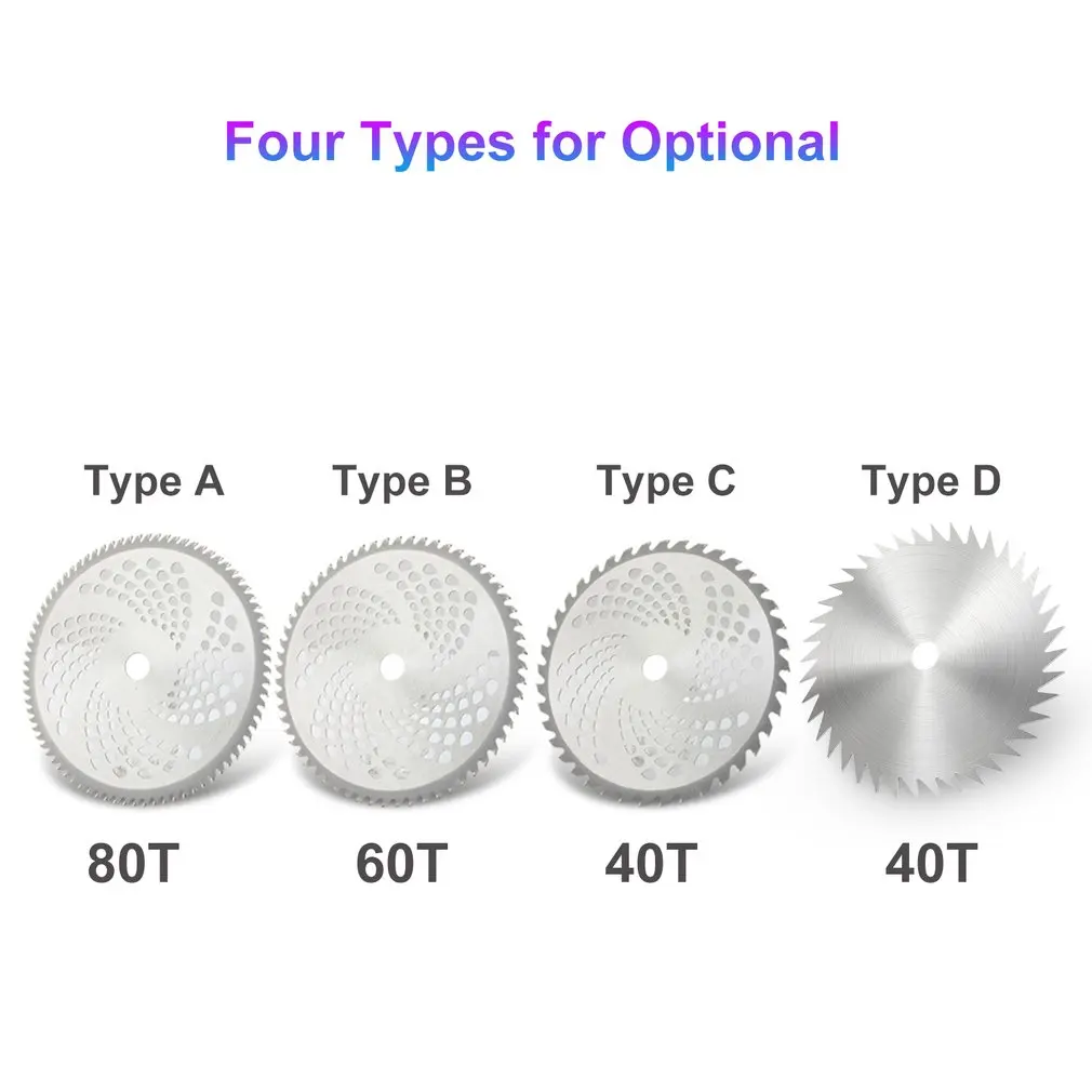 40 T/60 T/80 T лезвие газонокосилка Газонокосилка аксессуары для газонокосилки сплав 255 мм Диаметр садовые электроинструменты